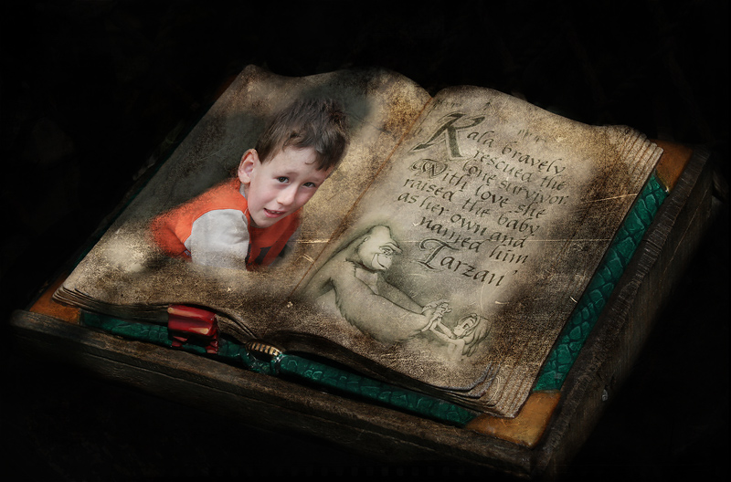 photo "Jungle book" tags: montage, portrait, children