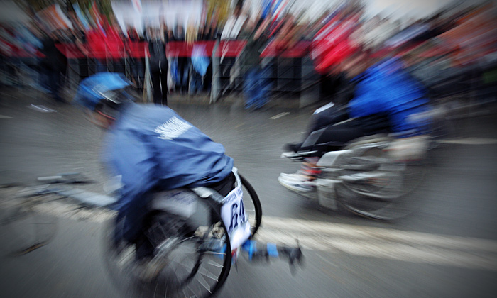 photo "Getting the disabled in wheelchair" tags: , 