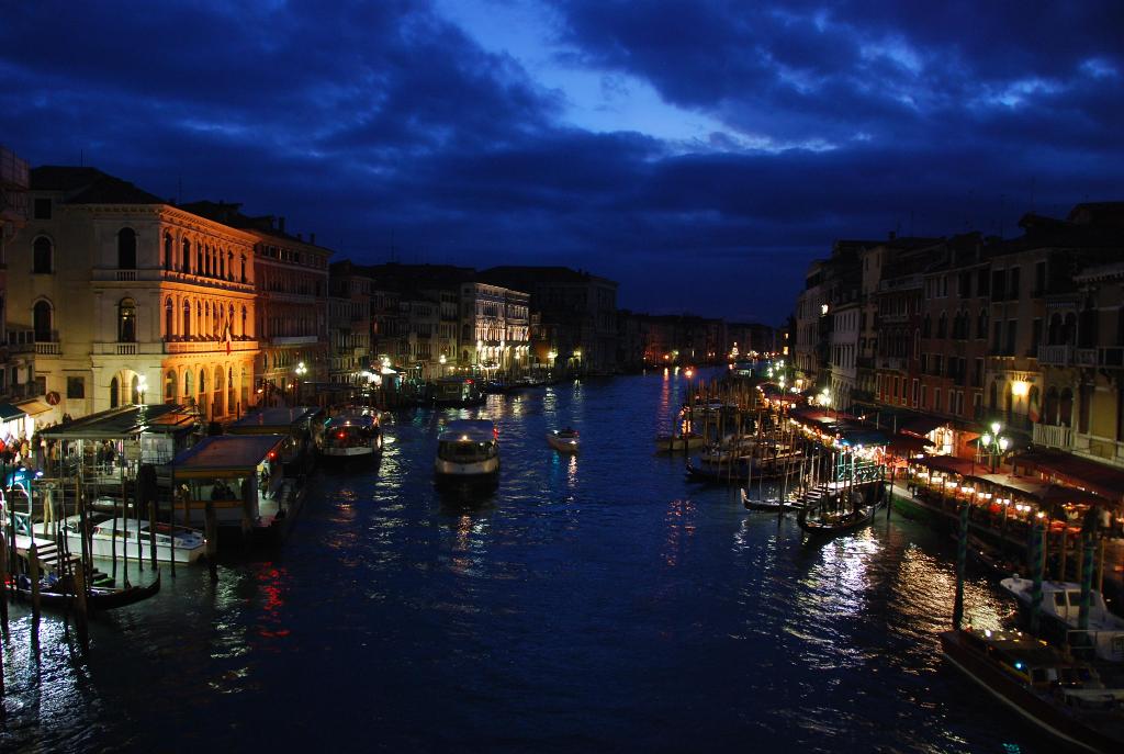 фото "Grand Canal / Venice" метки: путешествия, пейзаж, Европа, ночь