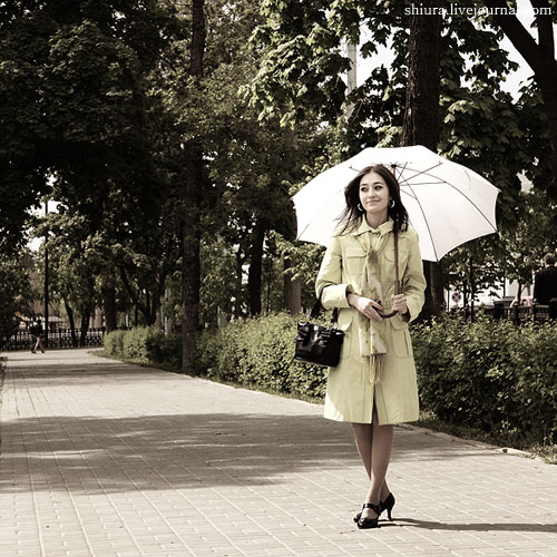 фото "Прогулка с зонтиком" метки: портрет, жанр, женщина