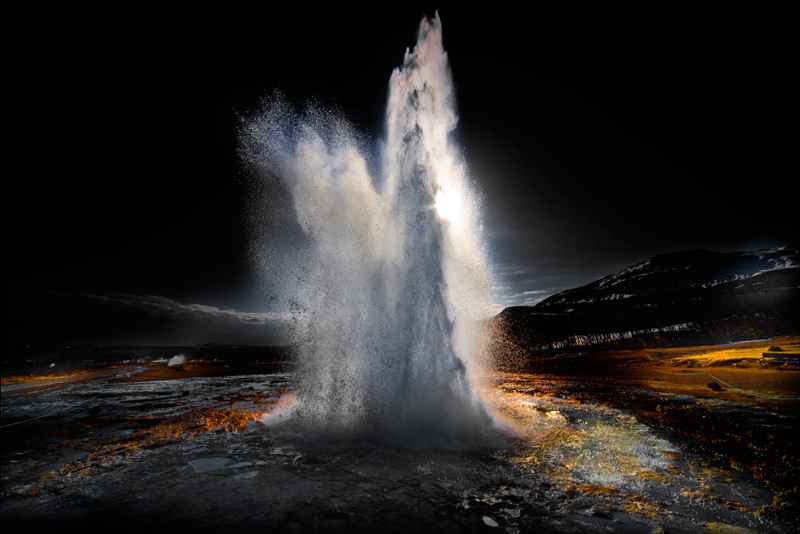 photo "Strokkur" tags: landscape, water