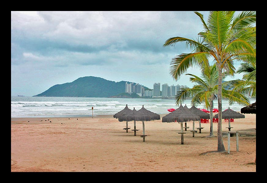 photo "Guaruj&#225; Beach" tags: travel, landscape, South America, water