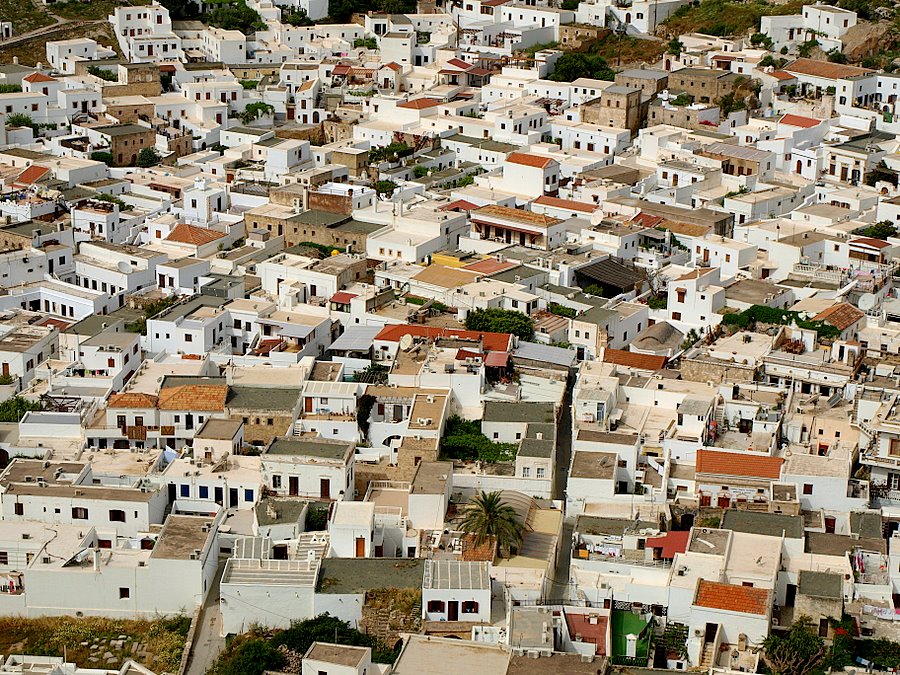 photo "Urban Landscape... Lindos!" tags: architecture, travel, landscape, Europe