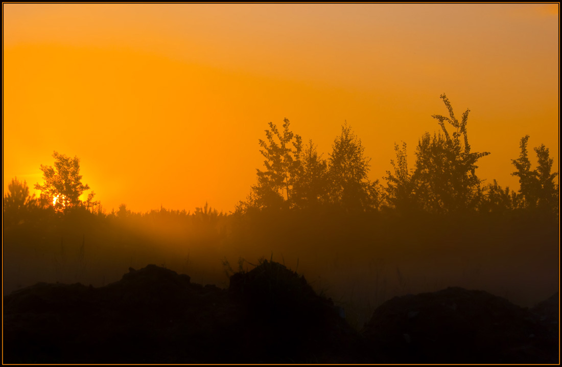 photo "Yellow fog" tags: landscape, sunset