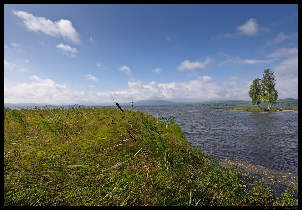 фото "Черноисточинский пруд / 0180_0356" метки: пейзаж, вода, лето