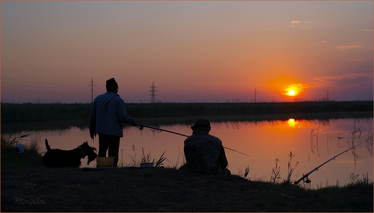 photo "***" tags: landscape, sunset, water