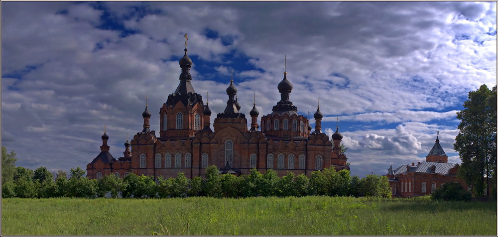 фото "Шамордино" метки: архитектура, пейзаж, 