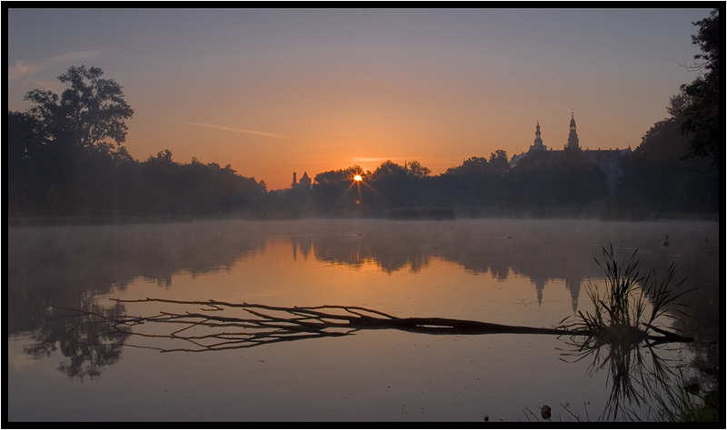 фото "Olesnica - sunrise" метки: пейзаж, закат