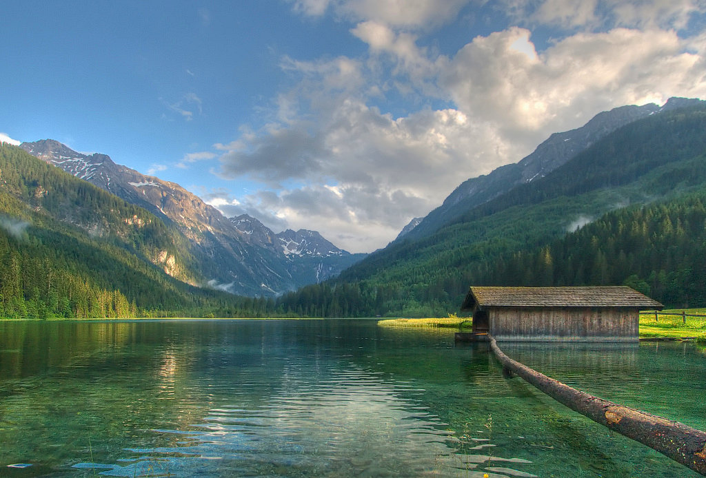 photo "J&#228;gersee in austria" tags: landscape, mountains