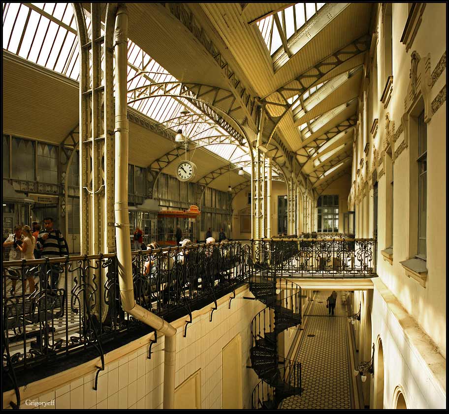 photo "Vitebsky Railroad Station. Gallery" tags: interior, architecture, landscape, 