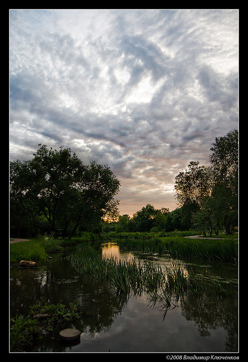 фото "Небесно-закатная" метки: пейзаж, закат, облака