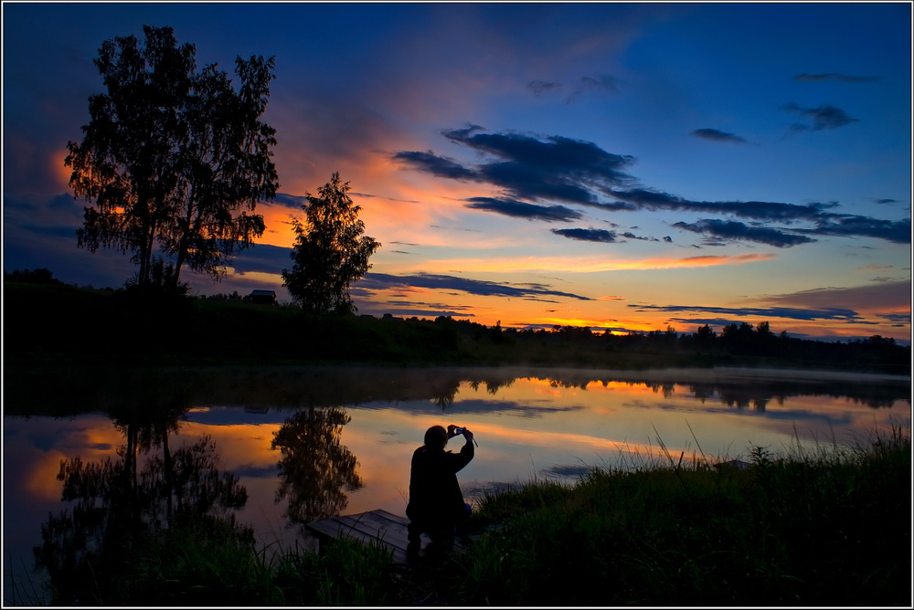 фото "Закатная фотосессия" метки: пейзаж, закат