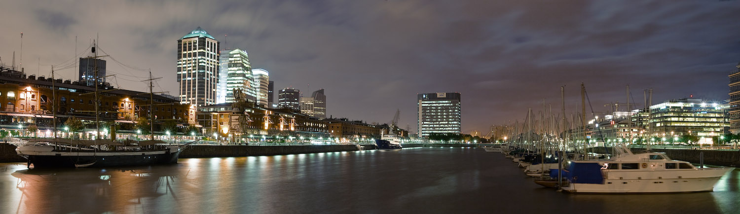 фото "Panor&#225;mica Puerto Madero, Buenos Aires" метки: архитектура, путешествия, пейзаж, Южная Америка