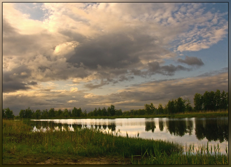 photo "***" tags: landscape, clouds, sunset