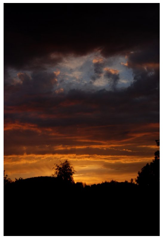 photo "Heavens are opend" tags: landscape, clouds, sunset