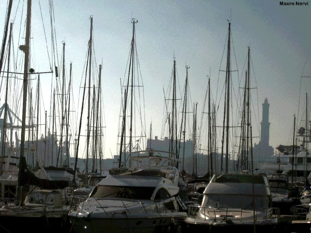 photo "lights of  Genoa, the "Lanterna"" tags: landscape, 