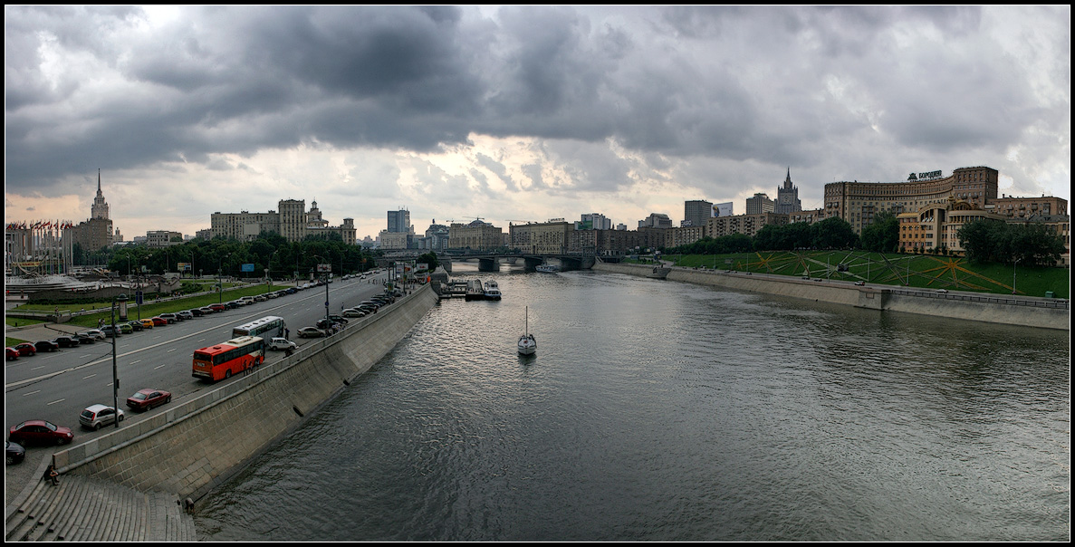 photo "Moscow. Evening panorama" tags: , 