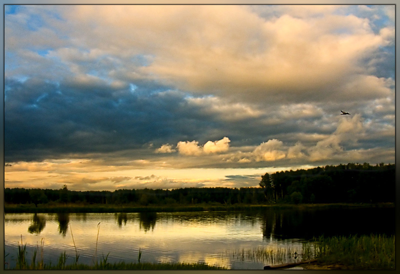 photo "***" tags: landscape, clouds, sunset