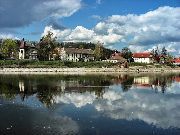 фото "Берег реки" метки: город, 