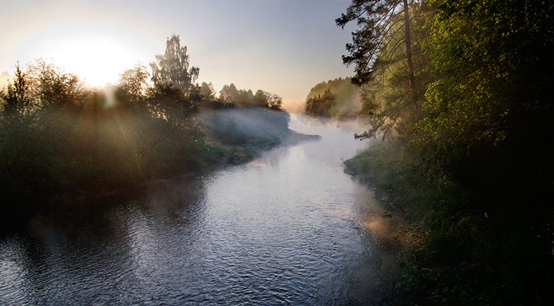 photo "Morning" tags: landscape, sunset