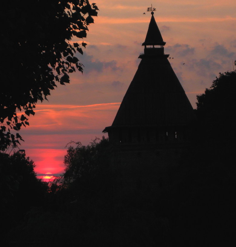 photo "Sunset in Smolensk." tags: architecture, city, landscape, 