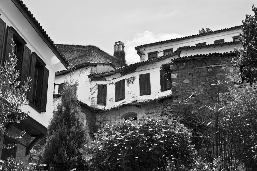 фото "Sirince" метки: архитектура, черно-белые, пейзаж, 