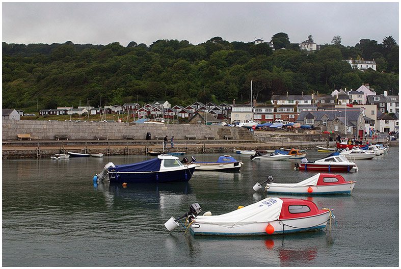 photo "The evening  on Lyme Regis" tags: landscape, travel, Europe, water