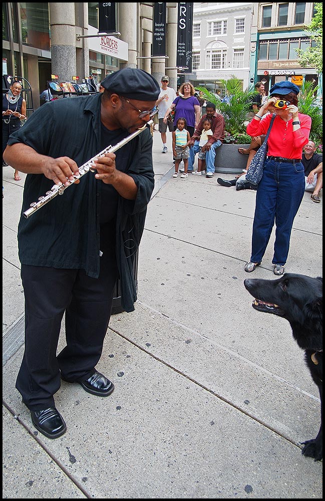 photo "Street music" tags: city, humor, 