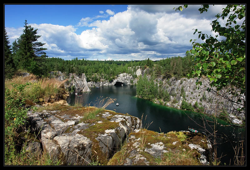 photo "Ruskeala Marble Mine" tags: landscape, mountains, water