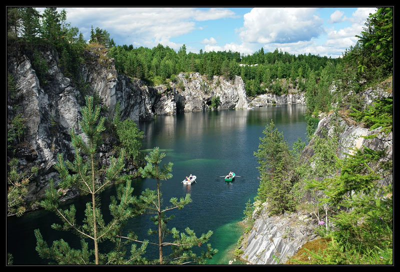 фото "Лодки :)" метки: пейзаж, вода, горы