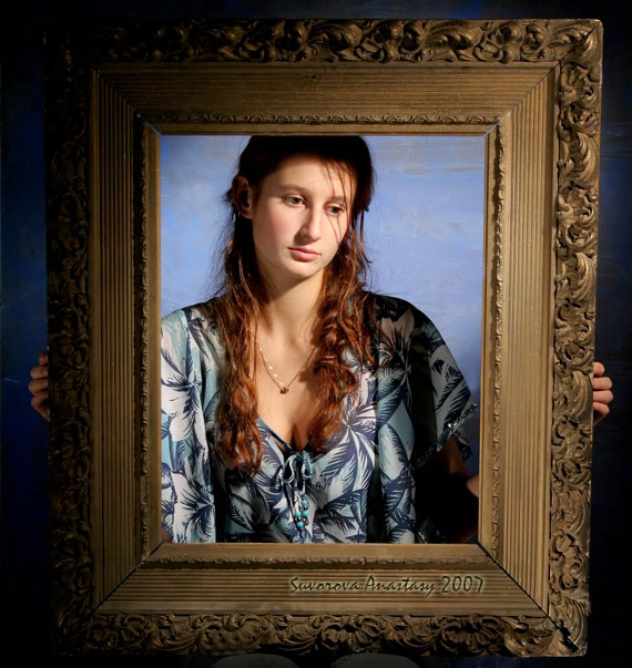 photo "I wanna be a painting!" tags: portrait, 