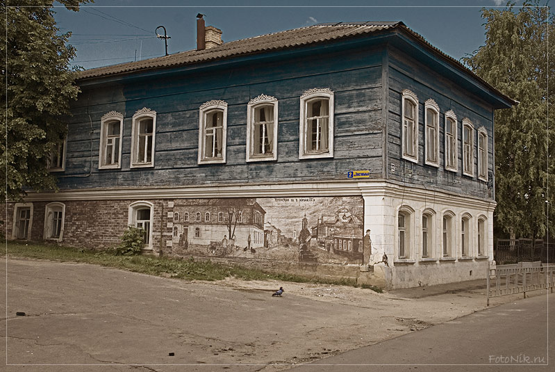 фото "Боровск рисованный" метки: архитектура, разное, пейзаж, 
