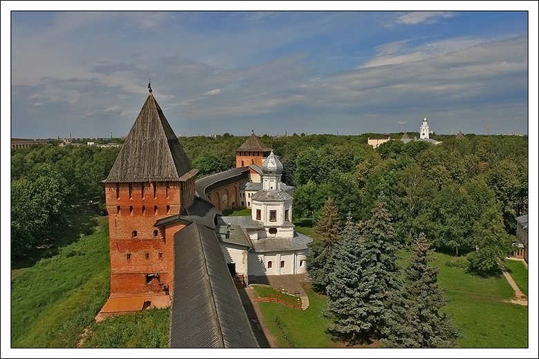 фото "Новгородский Кремль" метки: архитектура, пейзаж, лето