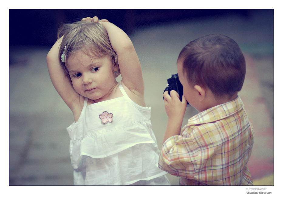 photo "Like Models Do..." tags: portrait, glamour, children