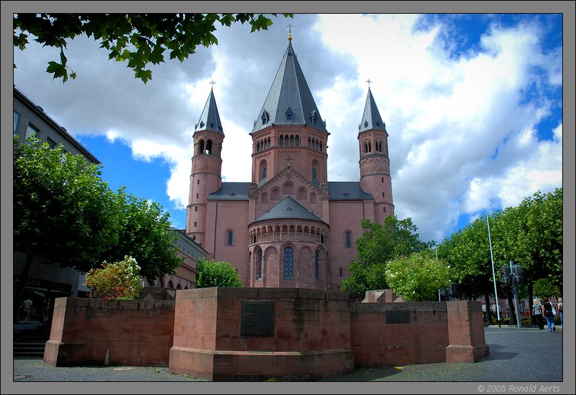 фото "Mainz Cathedral" метки: путешествия, архитектура, пейзаж, Европа