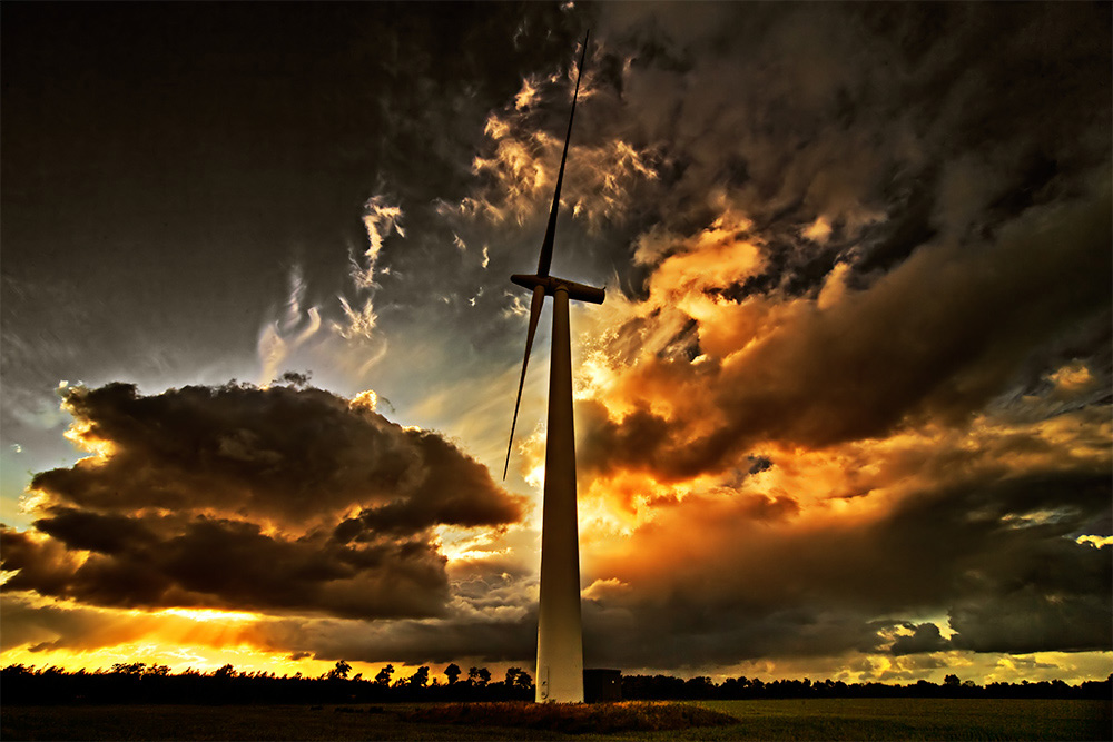photo "Energi...." tags: landscape, clouds, sunset