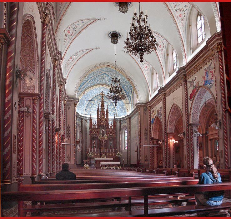 photo "Caxias do Sul Cathedral" tags: interior, 