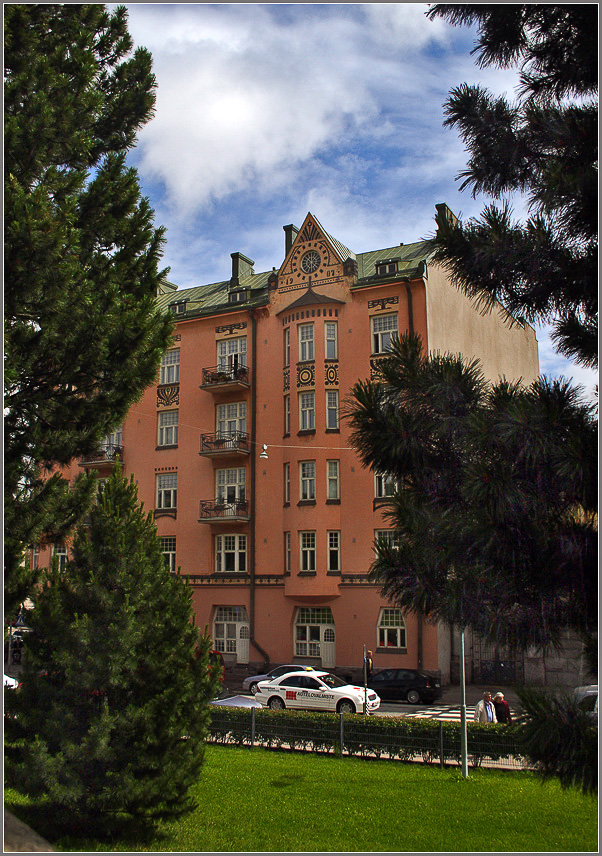 photo "Modernist in Helsinki" tags: architecture, travel, landscape, Europe