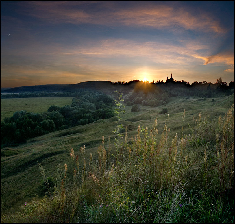 photo "***" tags: landscape, sunset