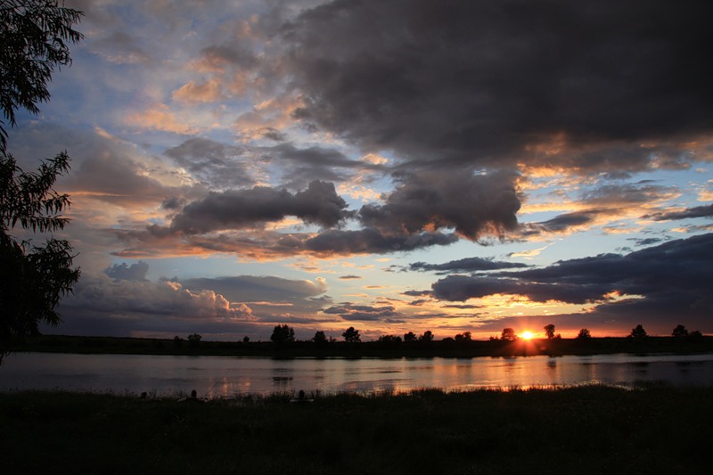 фото "Тихий вечер" метки: пейзаж, закат