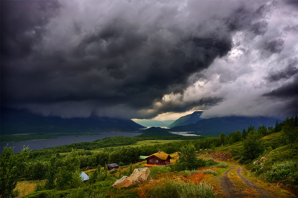 photo "Autumn in the Norwegien mountein" tags: landscape, autumn, mountains