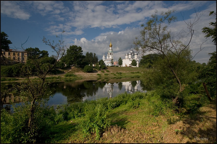 фото "Вологда-река" метки: пейзаж, лето