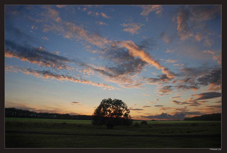 photo "***" tags: landscape, sunset