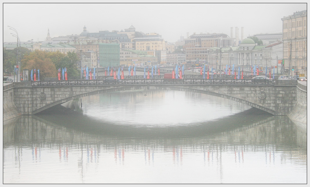 photo "Fog in Moscow" tags: architecture, city, landscape, 