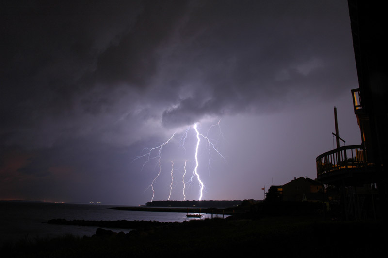 photo "Lightning Luke" tags: landscape, night