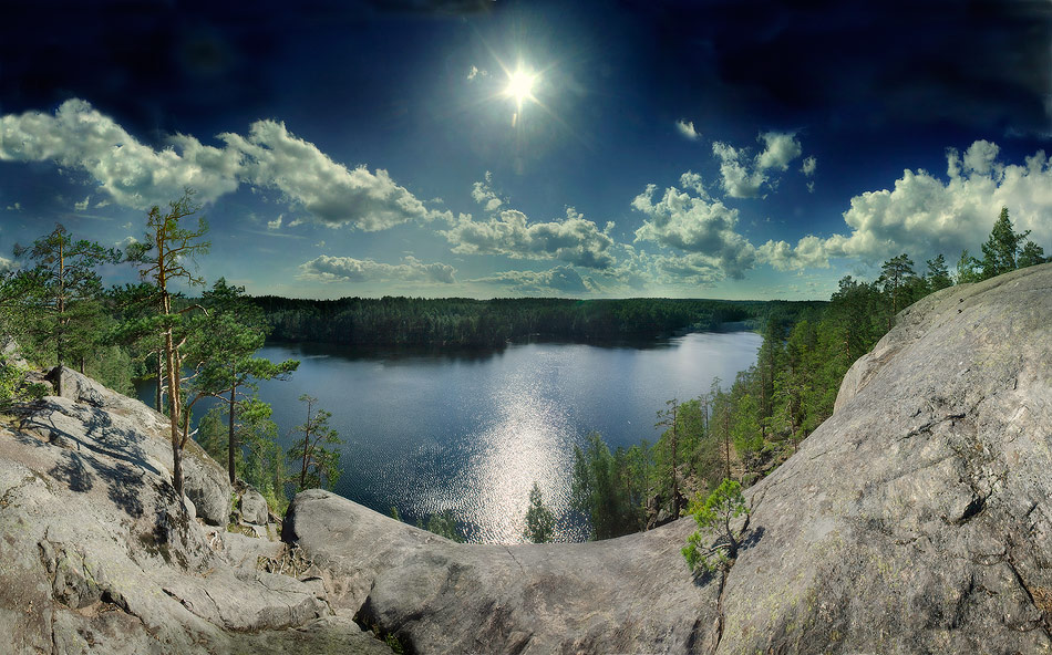 фото "На скалах на Ястребином озере" метки: пейзаж, путешествия, 