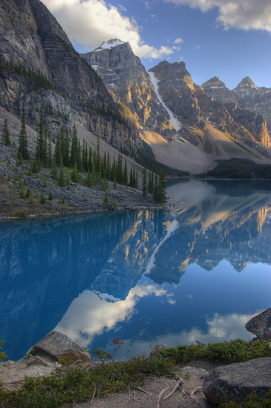 photo "Evening Reflections" tags: landscape, mountains, water