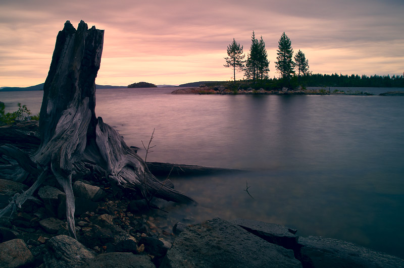 photo "Contemplator" tags: landscape, sunset, water