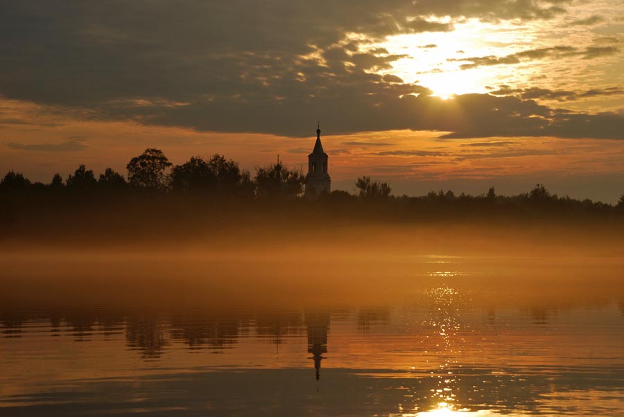 фото "..." метки: пейзаж, вода, закат