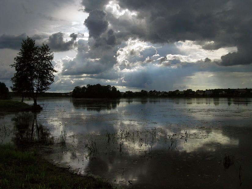 фото "Непогода нынче в моде" метки: пейзаж, вода, облака